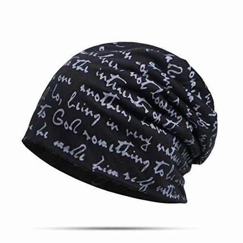 Lugar JINRMP Letras De Primavera Y Otoño Beanie Hat   Mujeres Hombres Sombrero Unisex Warm