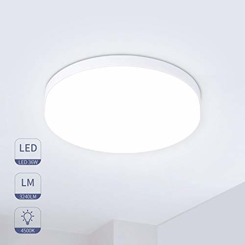 Place Hosome Plafon Led de Techo Plafon Techo Led Cocina Luz para Cocina