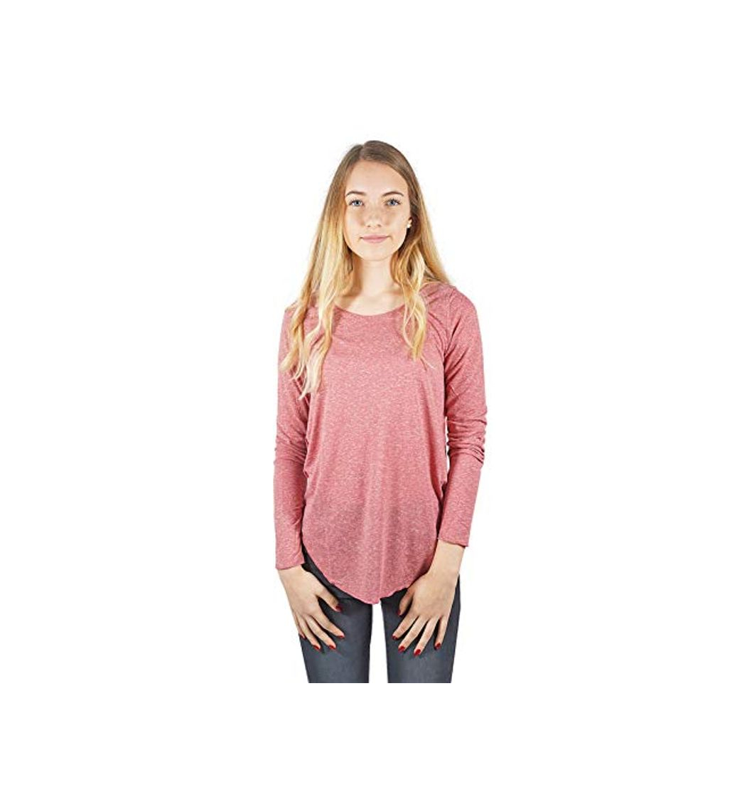 Fashion Vero Moda Vmlua Ls Top Noos de manga larga para mujer Rosa