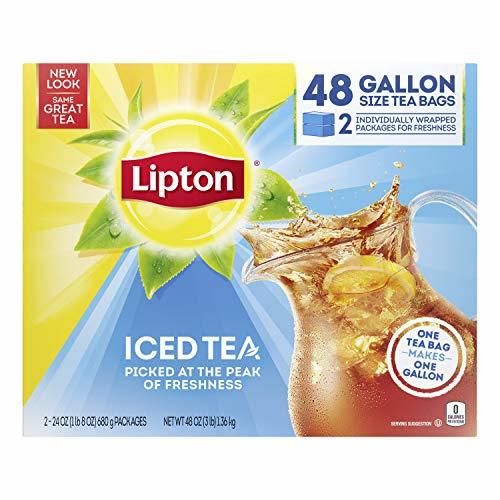 Social Lipton Gallon Sized Black Iced Tea Bags