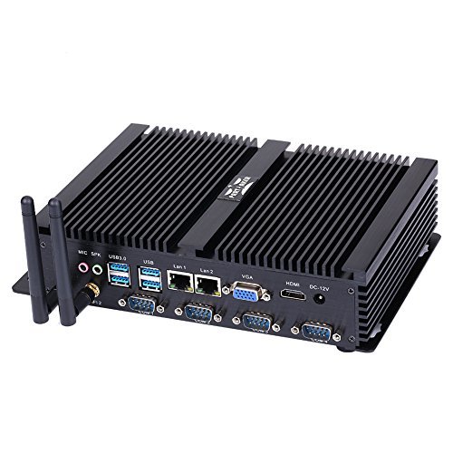 Lugar Industrial PC Mini PC I5 3317U 4 COM 2 Intel Nics 8G