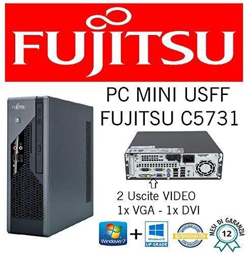 Mini PC Slim Fujistu C5731 E8400 3.0 GHz/RAM 4 GB/HD 250 GB/DVD