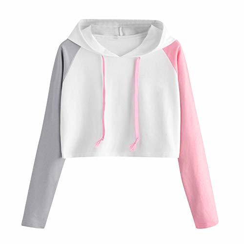 Social ZODOF Mujer Sudadera Manga Larga Invierno Otoño Moda Fashion Traje de Calle