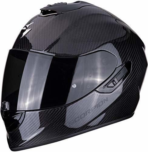Scorpion 2476-25849 Casco para moto Exo 1400 Air Carbon Solid