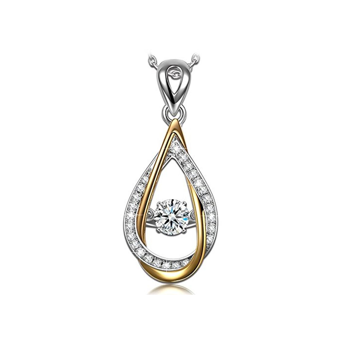 Social Alex Perry Regalo Collar Mujer Plata 925 Colgante Joyería para Elle Su Madre Amante Cumpleaños Aniversario