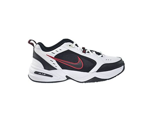 Nike Air Monarch IV Men's Shoes White/Black-Varsity Red 415445-101, White/Black-Varsity Red, 47.5
