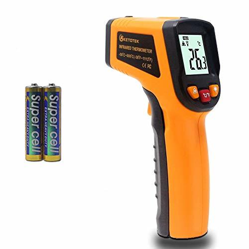 Product KETOTEK Pistola Termómetro Infrarrojos Laser Digital Termómetro Pistola FDA Infrared Thermometer -50