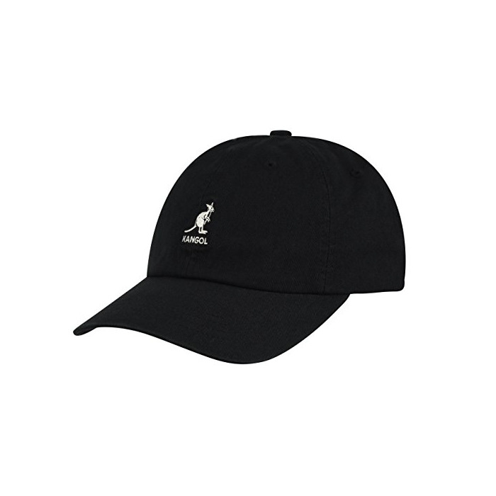 Producto Kangol Washed Baseball Gorra de béisbol, Negro