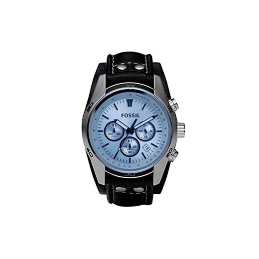 Fossil Coachman - Reloj de pulsera, Plata