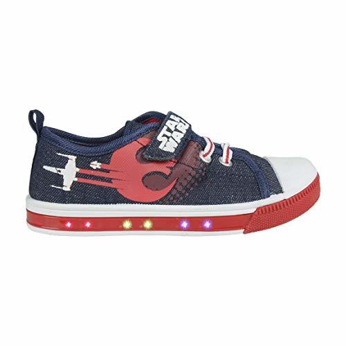 Producto Zapatillas loneta con Luz Star Wars T.28