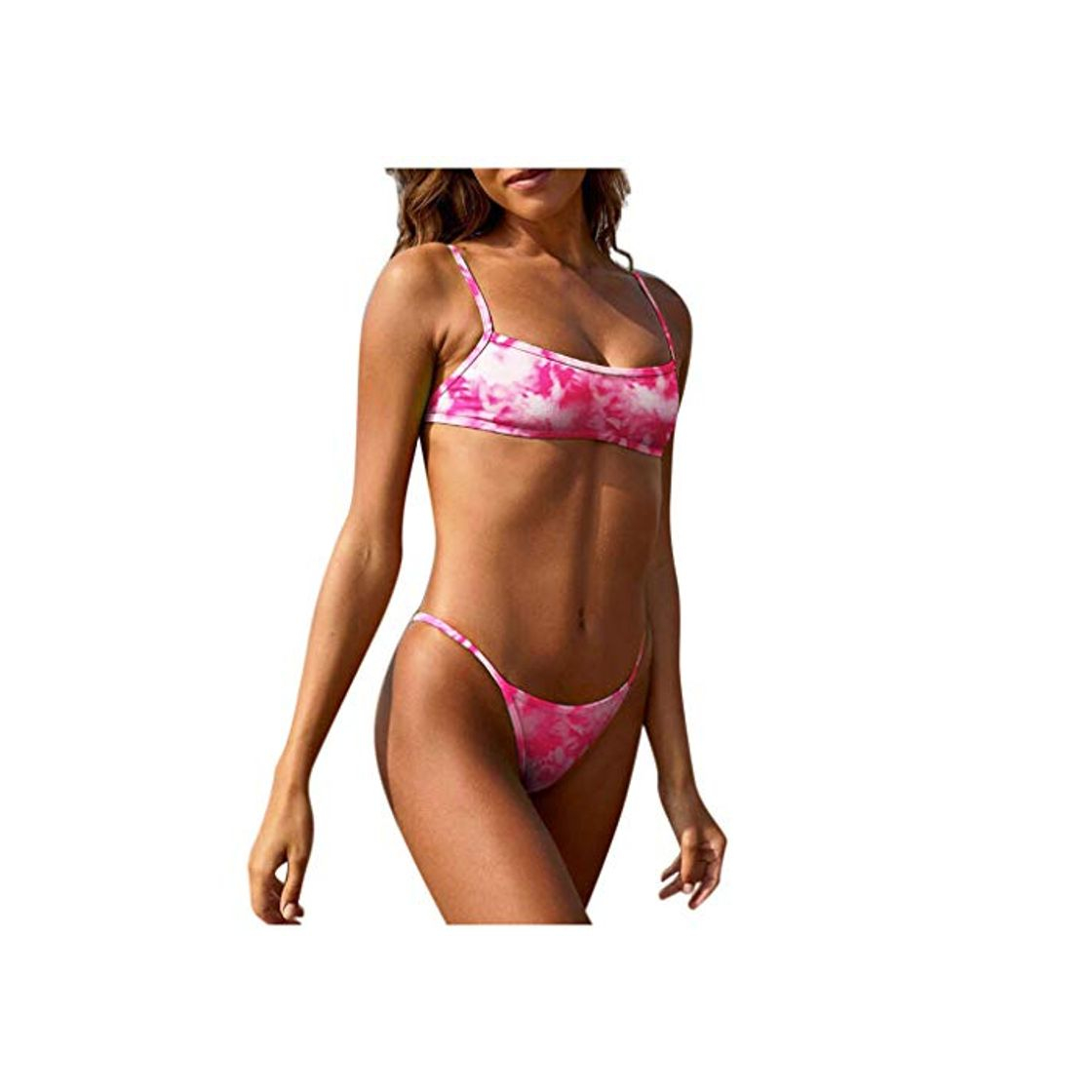 Social ZAIZAI Traje de baño Sexy de Dos Piezas para Mujer