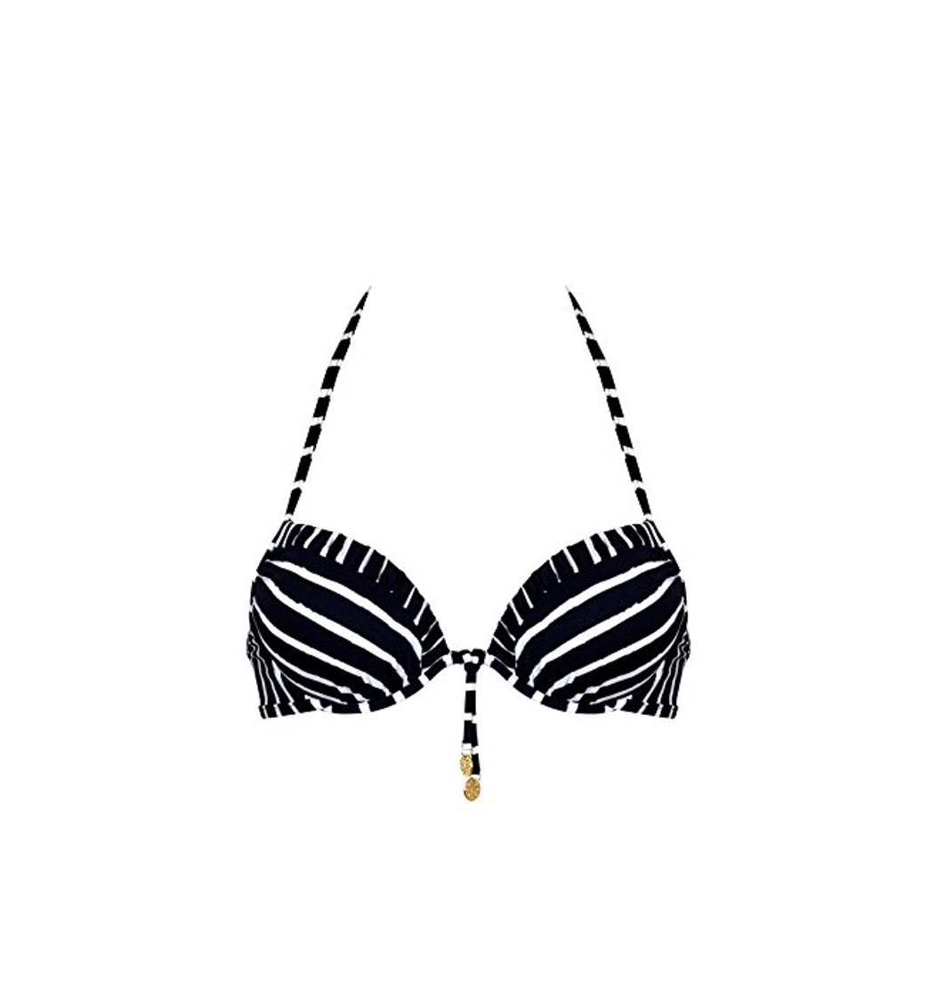 Social Watercult Push-Up Island Escape Bikini, Multicolor