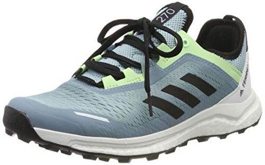 adidas Terrex Agravic Flow W, Zapatillas de Cross para Mujer, Gris