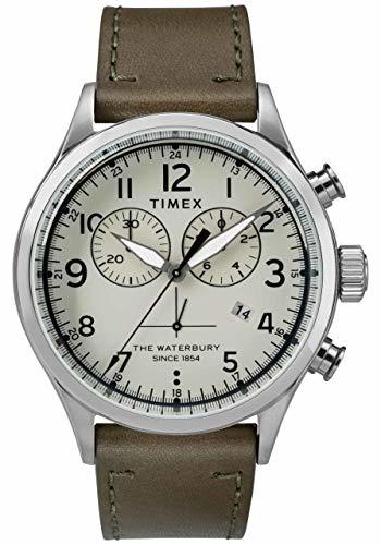 Productos Timex Reloj Cronógrafo para Hombre de Cuarzo con Correa en Cuero TW2R70800