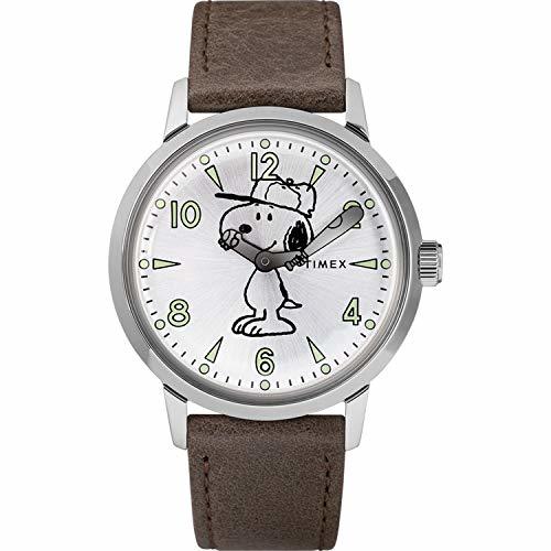 Timex X Peanuts TW2R94900D7PF - Reloj Unisex de Acero con Correa de