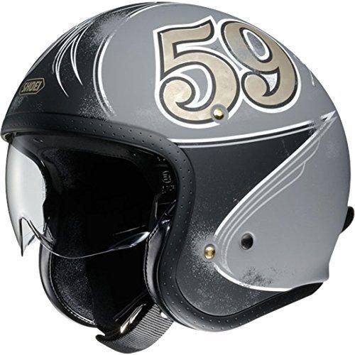 Casco Abierto Moto Shoei J.O. Gratte-Ciel Tc-10 Slate