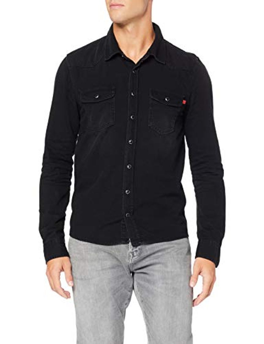 Product LTB Jeans Rohan Camisa Vaquera, Negro