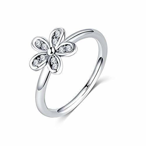 PDTZ   Multi-Style Fashion Ring Love Crown Flower Ring Transparente Adecuado para Damas Boda