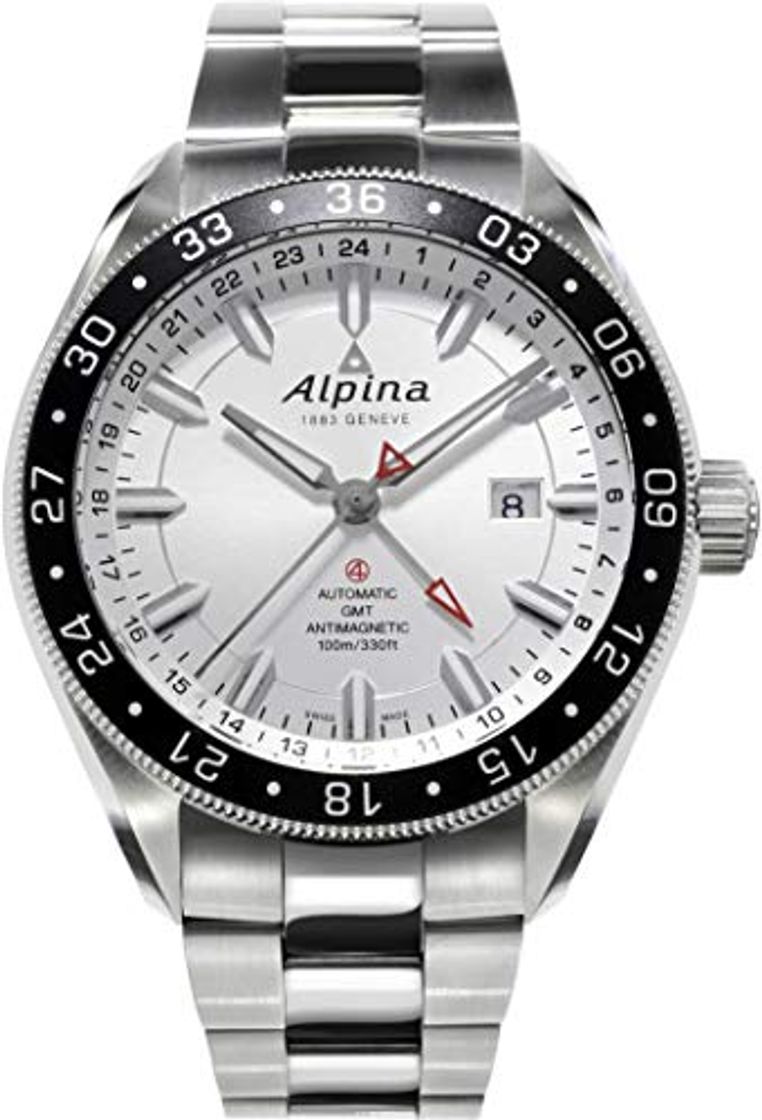 Fashion Alpina Geneve Alpiner GMT 4 Reloj AutomÃ¡tico para hombres Segundo Huso Horario