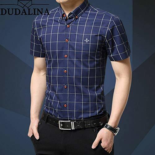 Product GFRBJK Dudalina Plus Size 5XL 2019 Moda de Verano Hombre de Manga