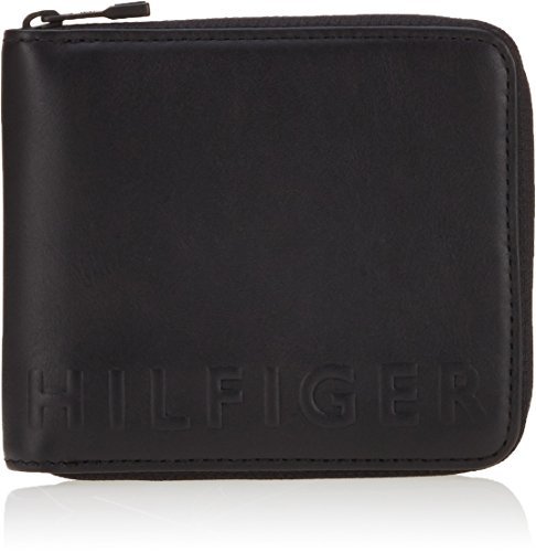 Places Tommy Hilfiger - Deboss Square Za, Monederos Hombre, Schwarz