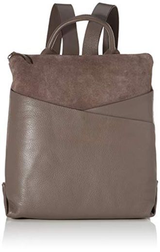 Clarks - Bolso de mano de Cuero Mujer, color Gris, talla 10x52x43