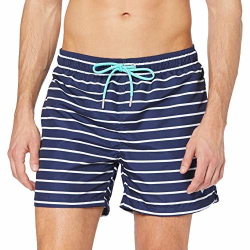 Lugar Gant Breton Stripe Swim Shorts C.f Bañador, Azul