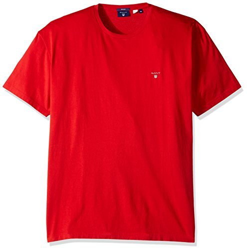 Place GANT The Original SS T-Shirt Camiseta, Rojo