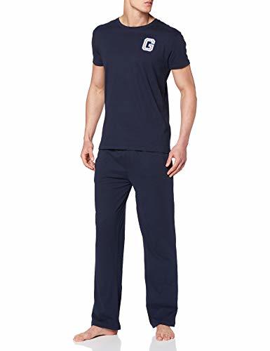 Lugar Gant PJ Set Jersey T Gift Box Pijama, Azul