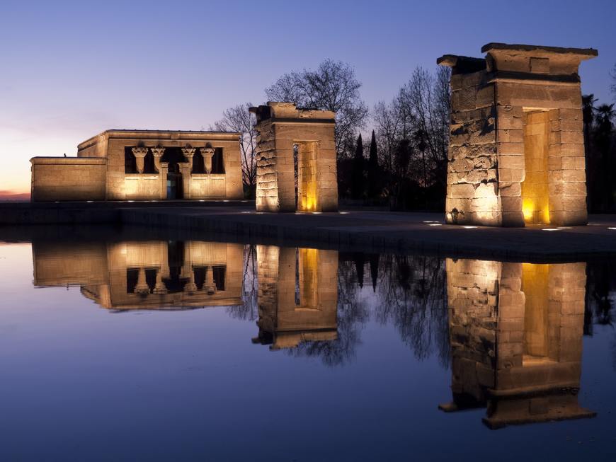 Lugar Templo de Debod