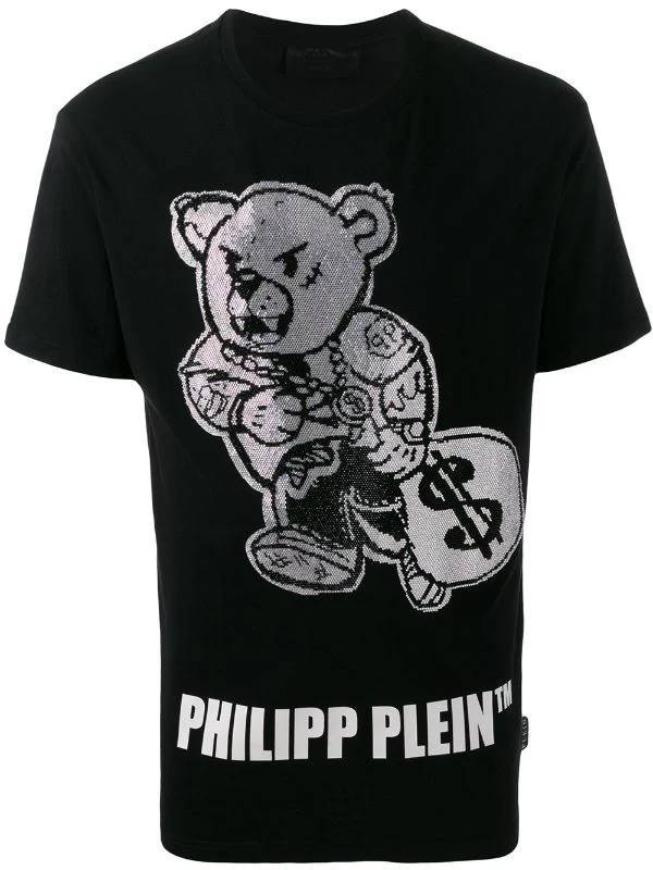 Moda PHILIPP PLEIN

Camiseta Teddy Bear com estampa de logo