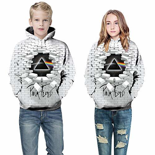 Product Adolescente Anime 3D Bolsillo Sudadera con Capucha Estampado Funny Impreso Sudaderas con