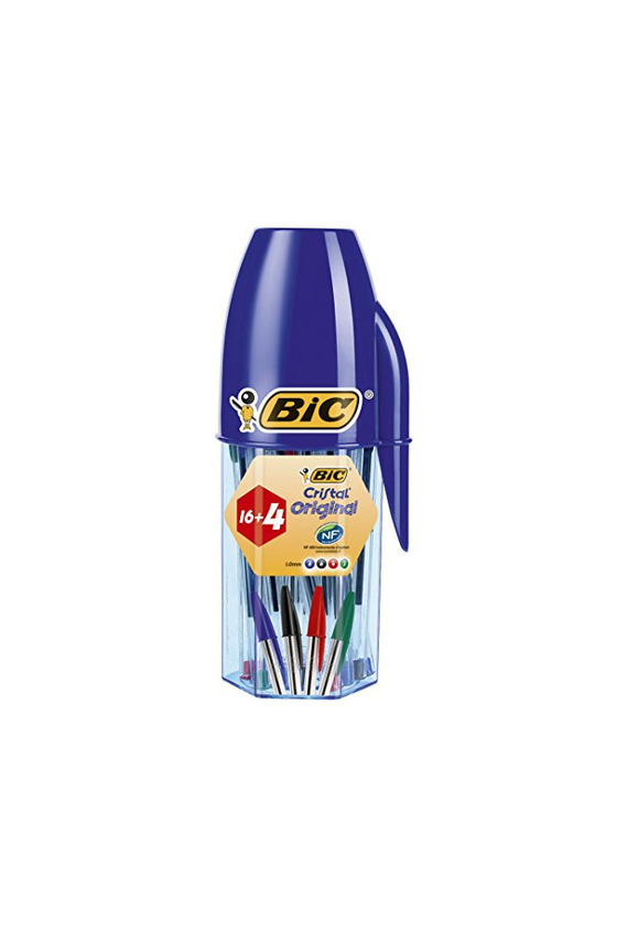 Social BIC Cristal Original bolígrafos punta media - colores Surtidos