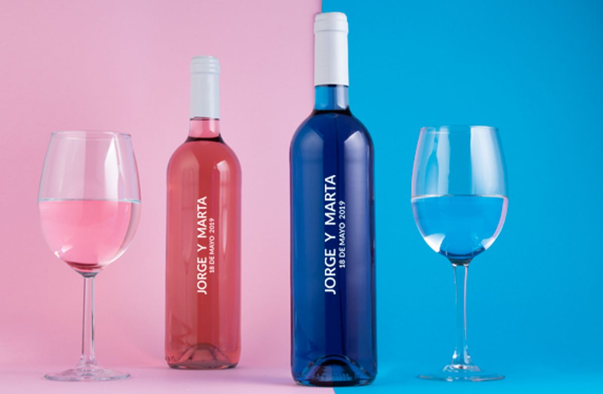 Fashion Botella vino personalizada