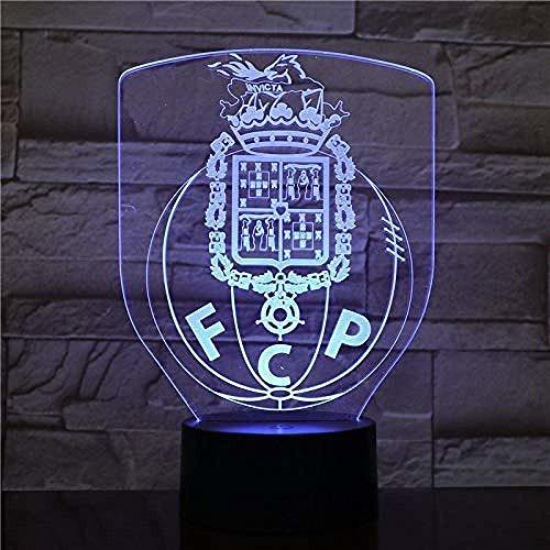 Product 3D Phantom Light Led Futebol Clube Do Porto Illusion Fc Porto Soccer