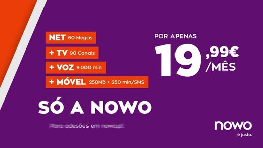NET+TV+VOZ+MÓVEL | NOWO