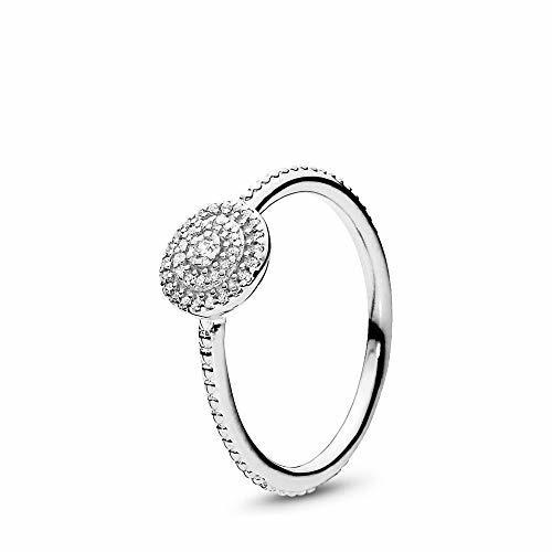 Fashion Pandora Radiant Elegance Silver Size 4.5 Ring 190986CZ-48