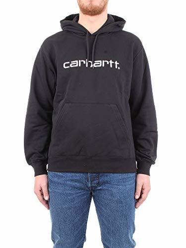 Moda Carhartt Felpa Hooded Sweat Invernale Uomo Nero