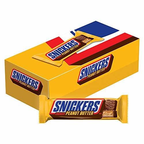 SNICKERS Peanut Butter Squared Singles Size Chocolate Candy Bars 1.78-Ounce Bar 18-Count
