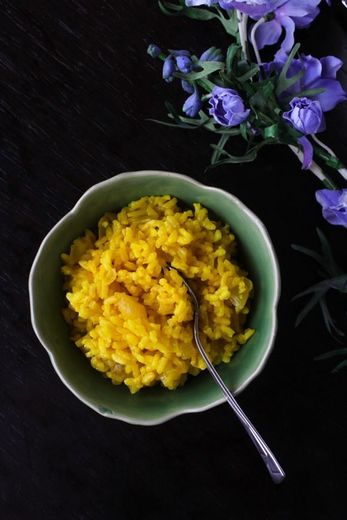 Arroz de açafrão 