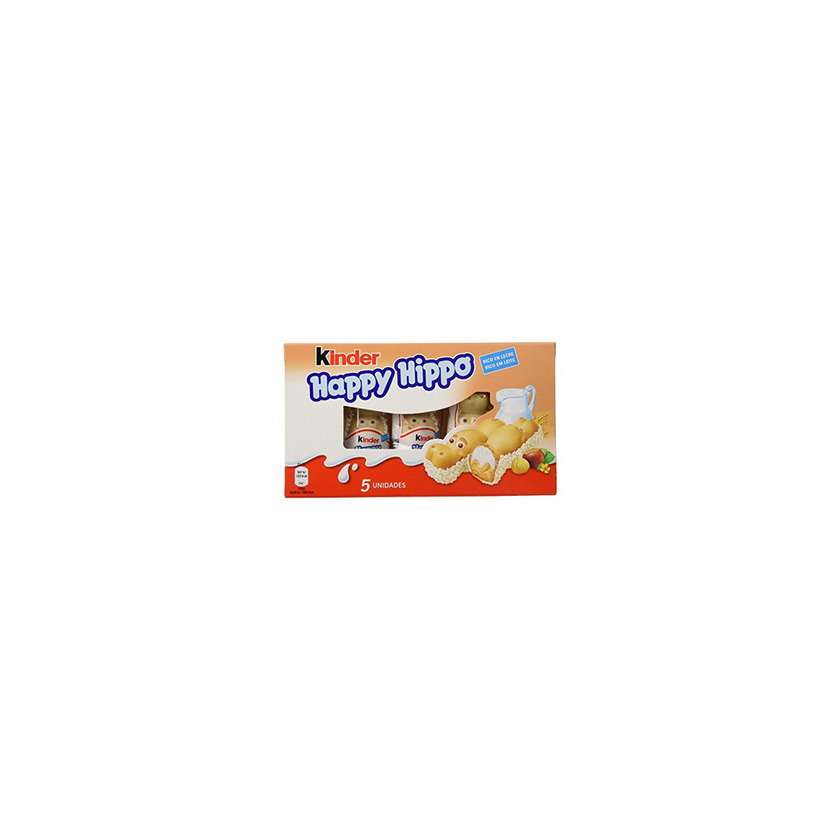 Product Kinder Happy Hippo Barritas de Chocolate - Pack de 5 x 20.7