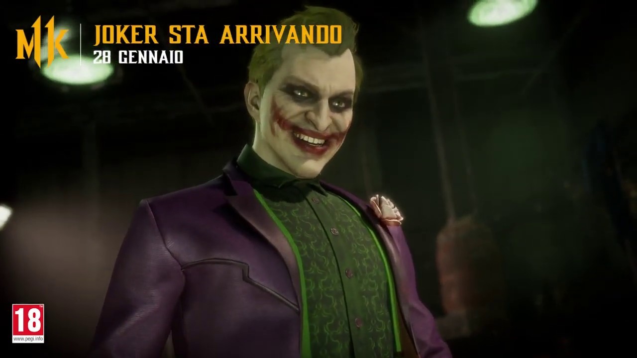 Videogame Mortal Kombat 11: Joker