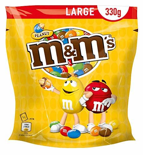 Social MM'S CARAMELOS DE CHOCOLATE CON CACAHUETE 45GR X 24PCS