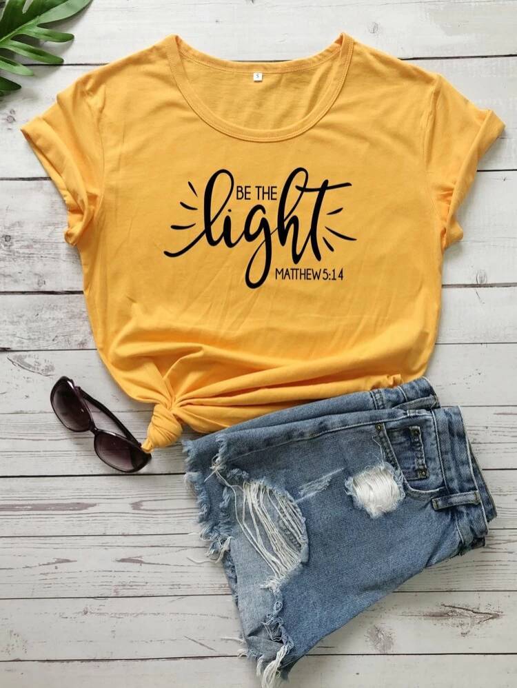 Social Yellow short sleeve sweater 💛
