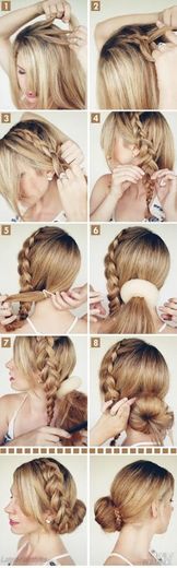 Penteado para fazer em 10 minutos 