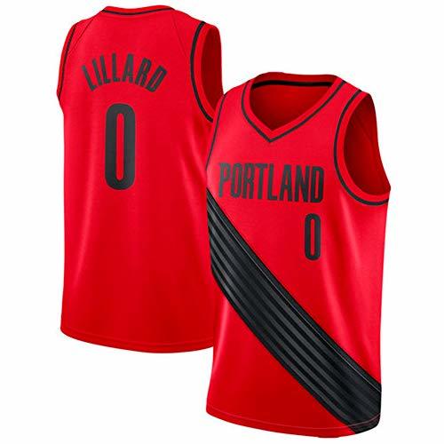 Productos Jersey de Hombre Damian Lillard Portland Trail Blazers # 0 Jersey de