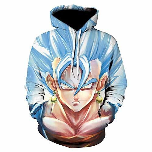 Product zysymx Sudaderas con Capucha Hommes Nouvelle Mode Sweat Hoodies 3D Print Anime