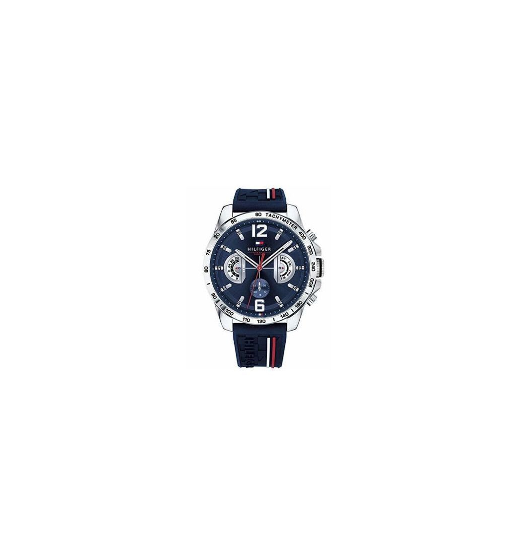 Producto Tommy Hilfiger Reloj Multiesfera para Hombre de Cuarzo con Correa en Silicona