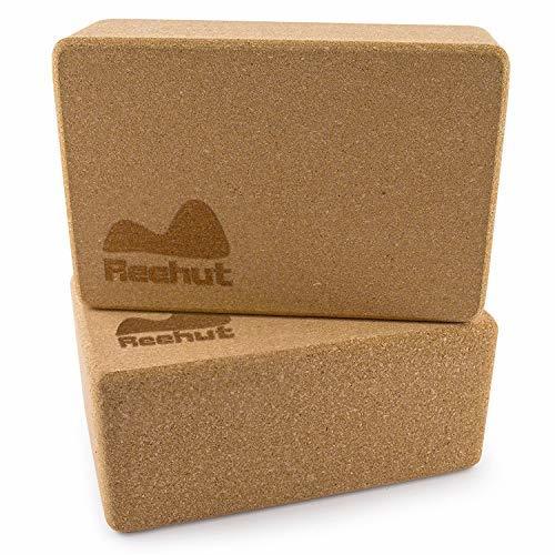 Products REEHUT Bloques de Yoga de Corcho de Alta Densidad para Apoyar y