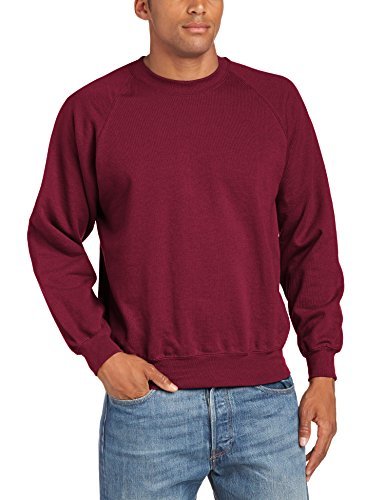 Fitness Fruit Of The Loom 62-216-0, Sudadera Para Hombre, Rojo